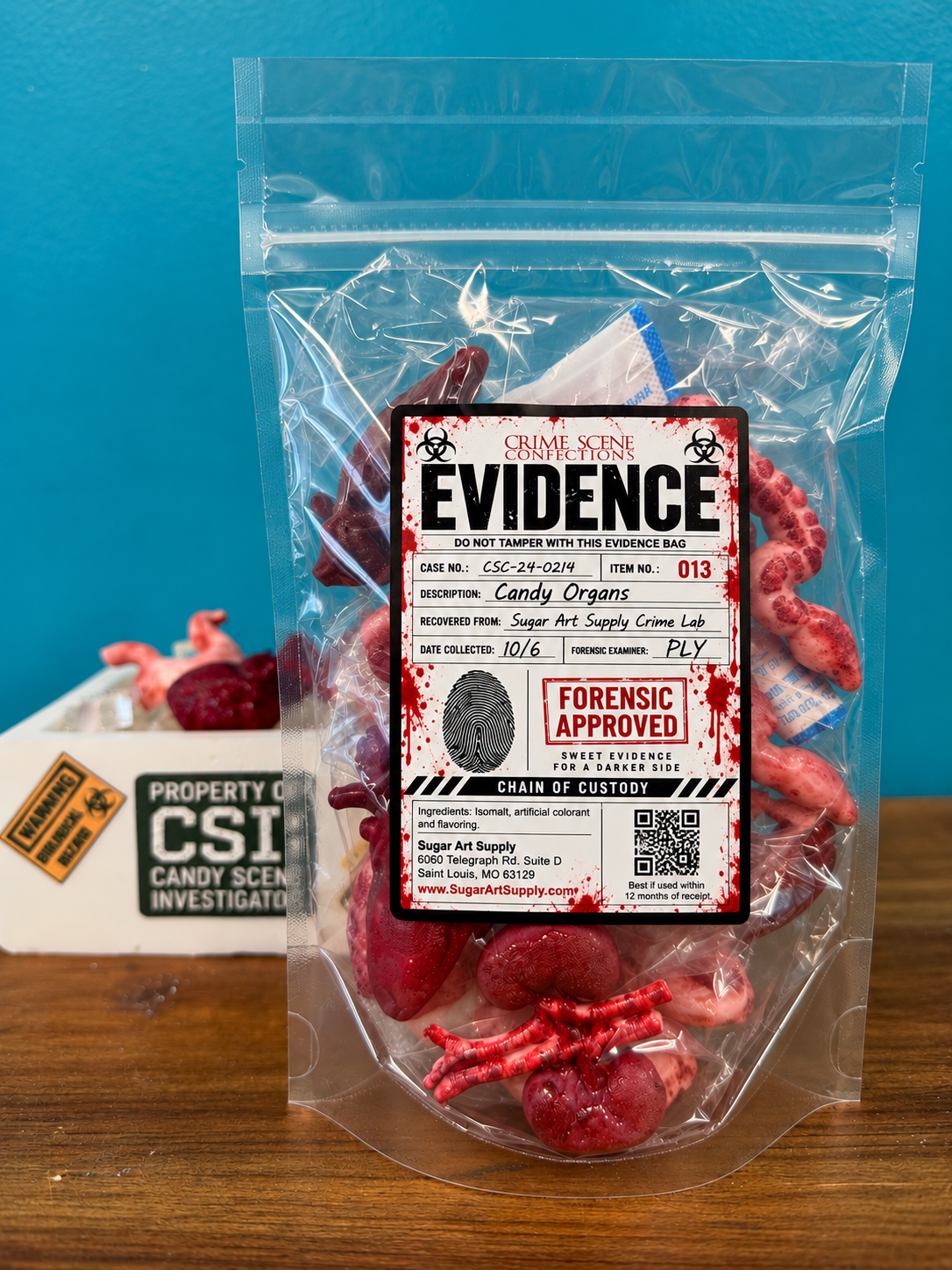 Recovered Human Remains™ — 12 Mini Candy Organs