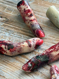 Realistic Candy Fingers in an Evidence Bag