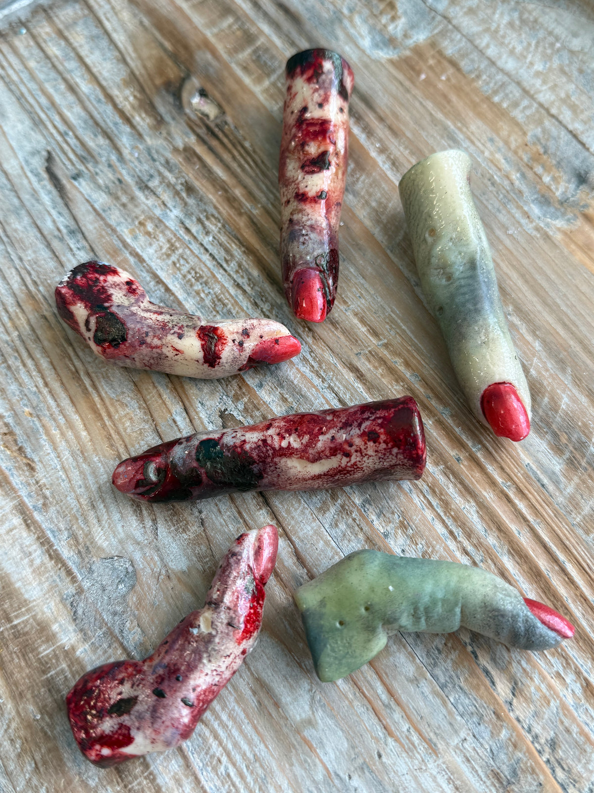Realistic Candy Fingers in an Evidence Bag