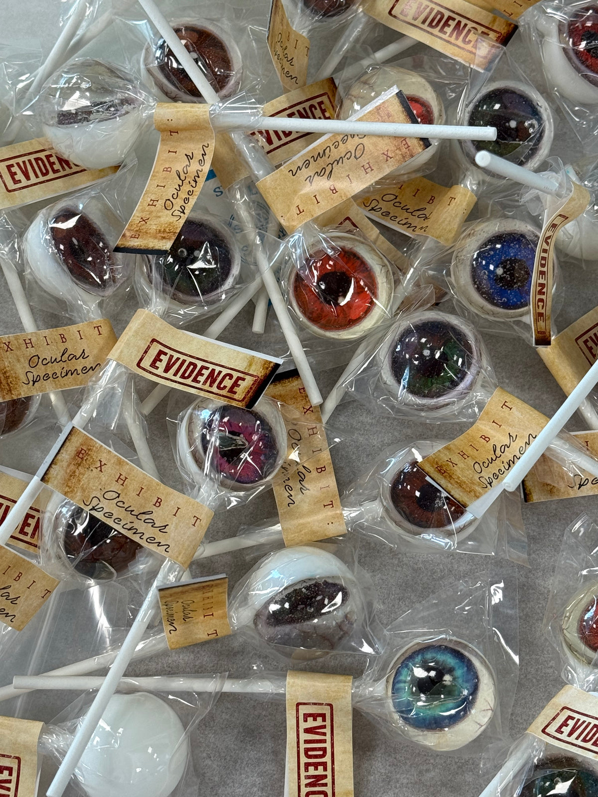 Realistic Eyeball Lollipops