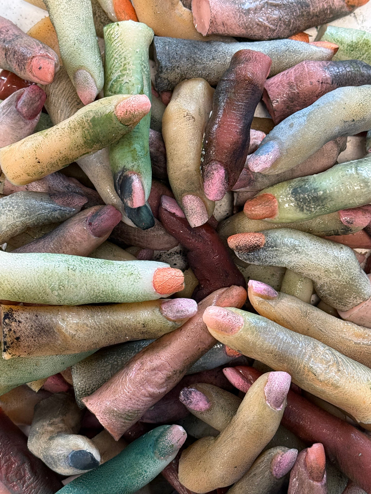 Realistic Candy Fingers in an Evidence Bag